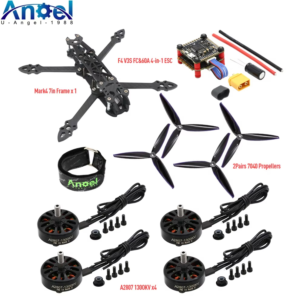 Mark4 Mark 4 7inch 295mm FPV F - Drone Kit Beginner 评论和价格